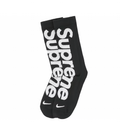 Supreme Nike Lightweight Crew Socks - Black