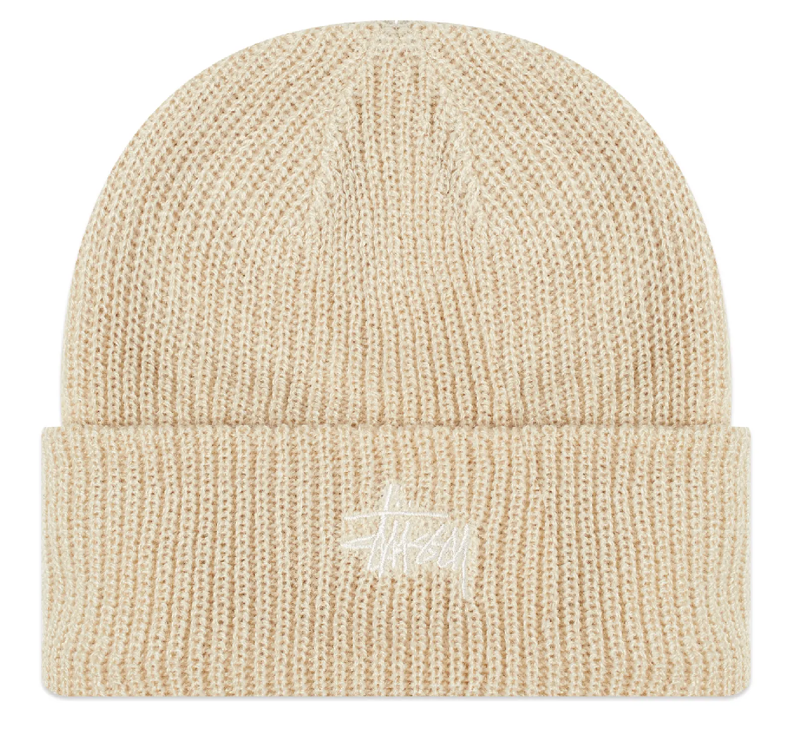 Stussy Basic Cuff Beanie - Butter