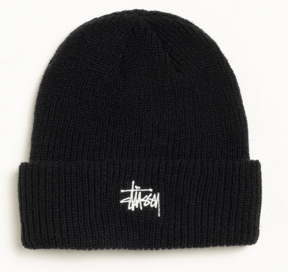 Stussy Basic Cuff Beanie - Black