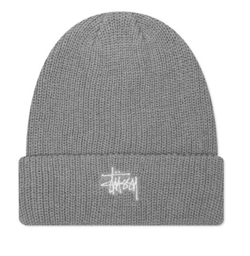 Stussy Basic Cuff Beanie - Grey