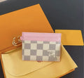 Louis Vuitton 1:1 Credit Card Holder White Checkered