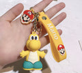 Super Mario Keychain Yoshi (Mario Label)- Yellow