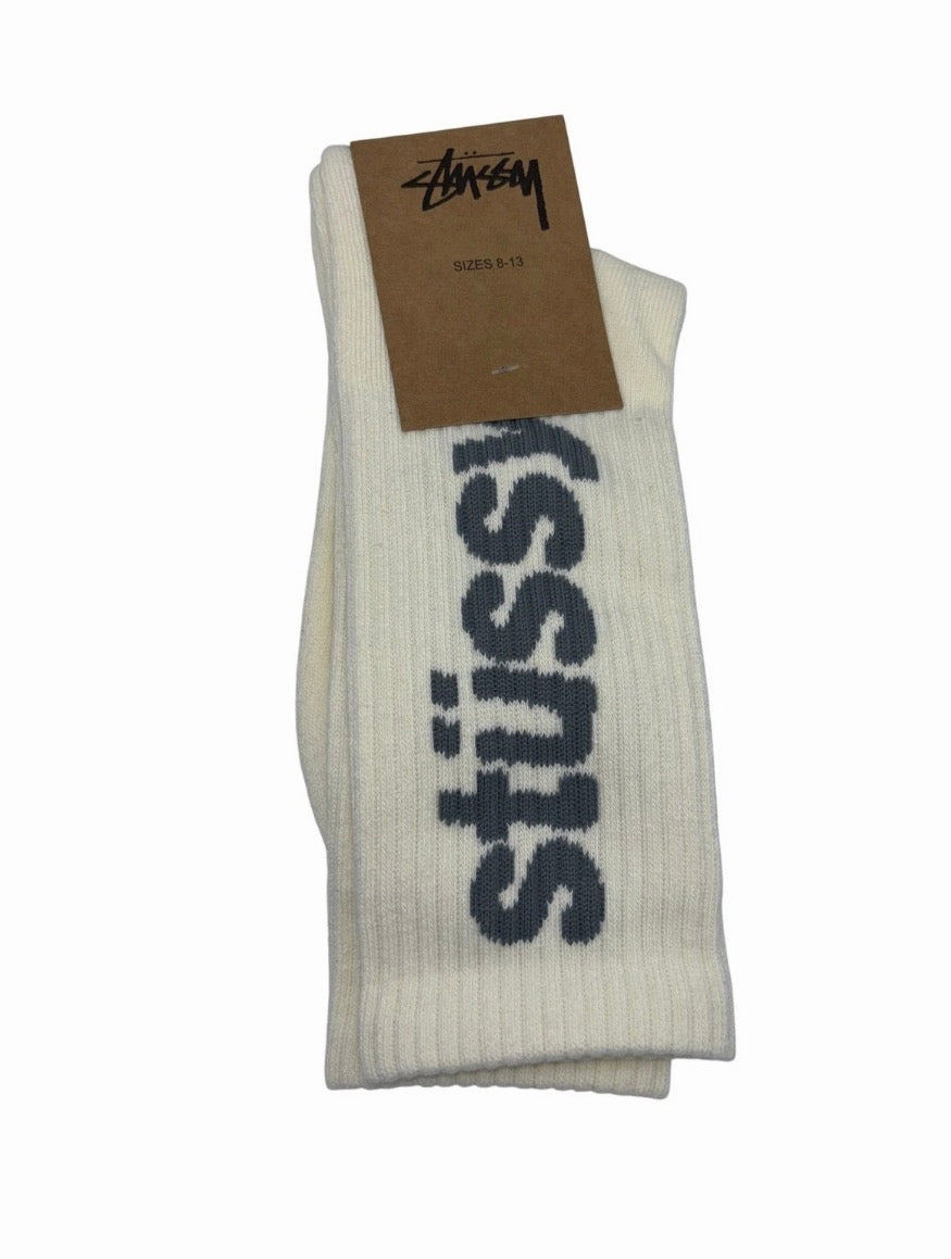 Stussy Stock Crew Socks - Beige
