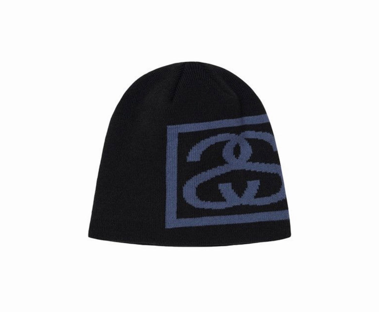 Stussy SS Link Skullcap Beanie - Black