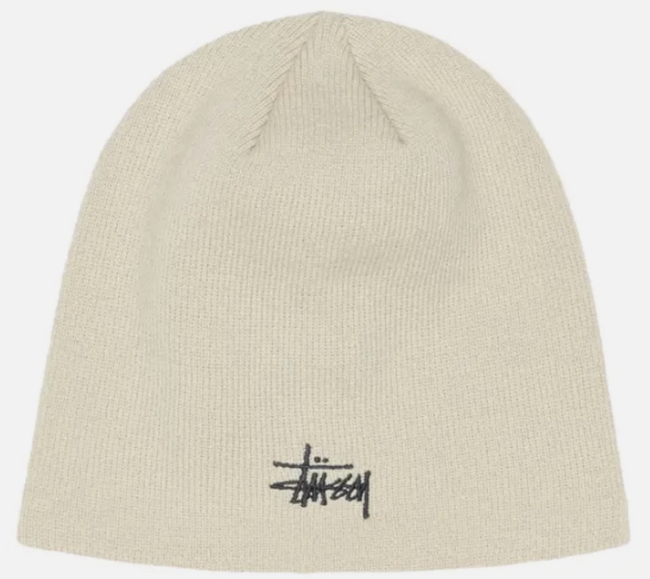 Stussy Basic Skullcap Beanie - Limestone