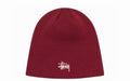 Stussy Basic Skullcap Beanie - Wine